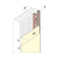 ETICS complementary products: STOP BEAD WITH MESH - Fassatherm® External Thermal Insulation Composite System