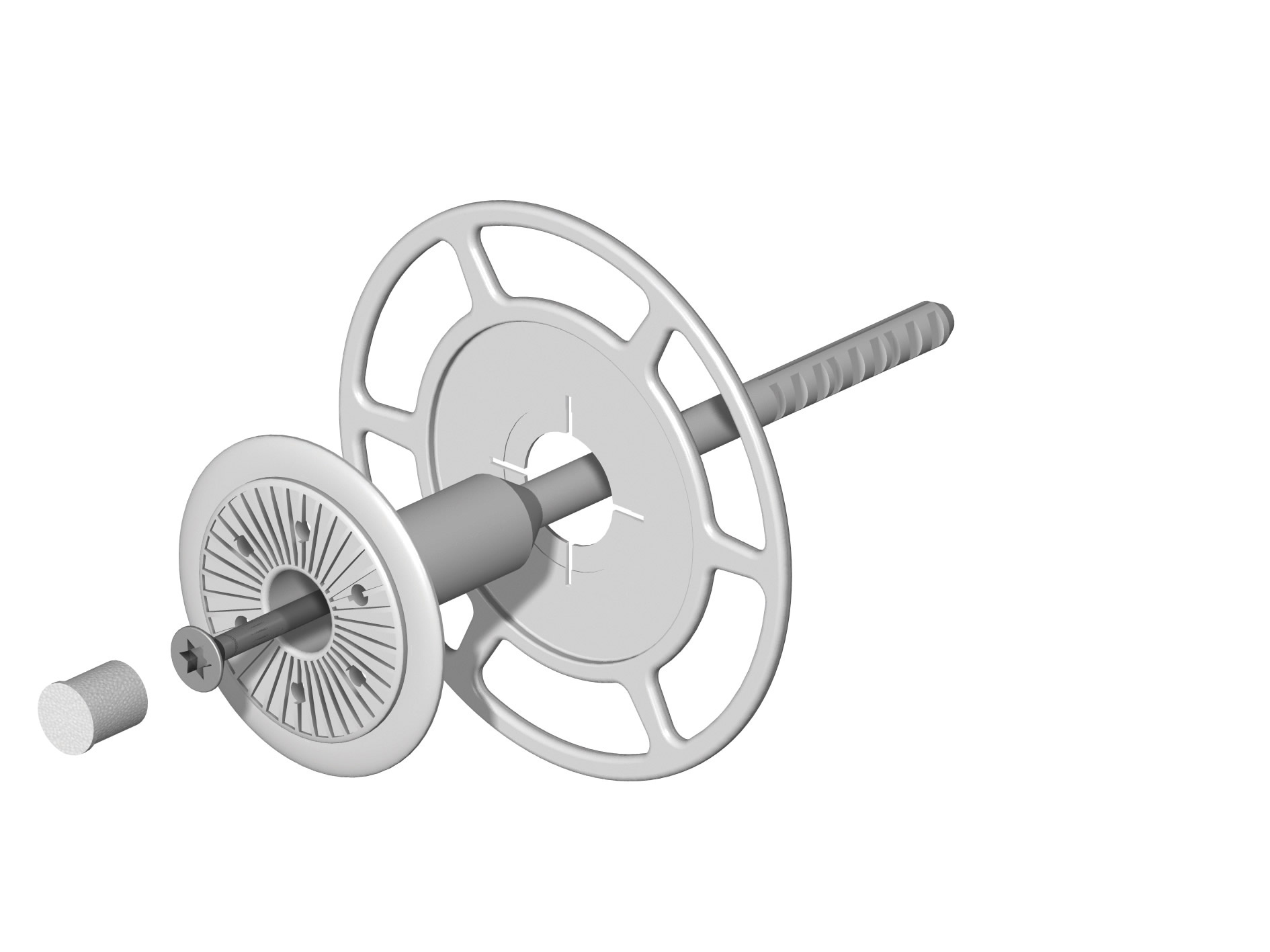 SBL 140 WASHER: Additional washers for anchors used to fix rock wool lamella panels